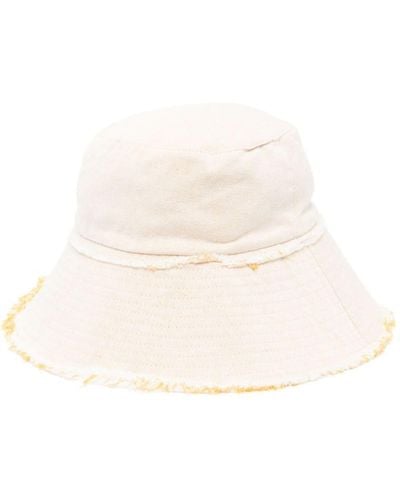 Ba&sh Halba Cotton-blend Bucket Hat - White