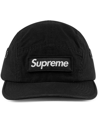 Supreme Gorra Military Camp FW 23 - Negro