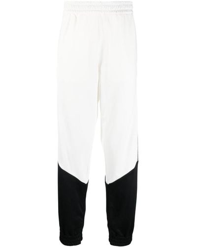 Fendi Pantalon de jogging à motif monogrammé - Blanc
