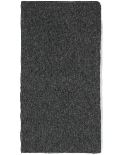 Filippa K Grob gestrickter Schal - Grau