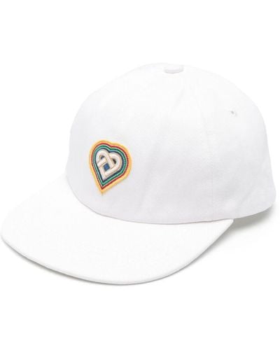 Casablancabrand Baseball Hat With Embroidery - White