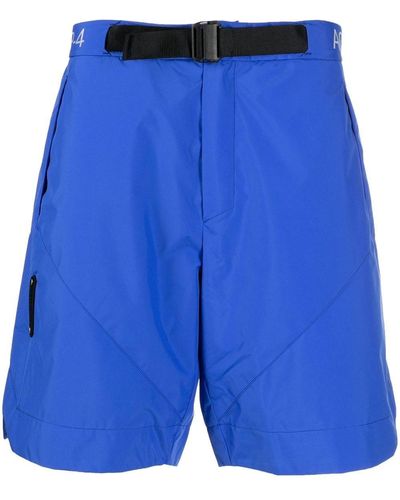 A_COLD_WALL* Nephin Belted Bermuda Shorts - Blue