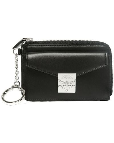 MCM Mini-portemonnee - Zwart