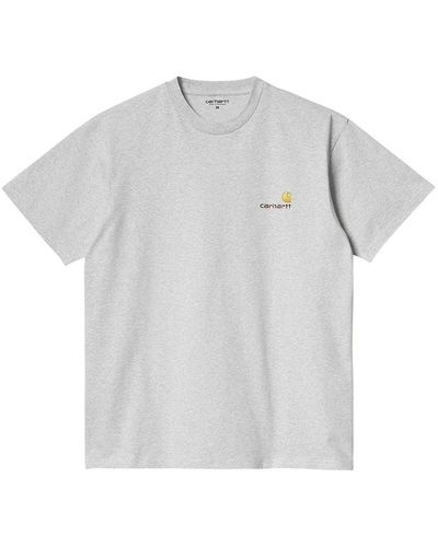 Carhartt American Script Short-sleeve T-shirt - Gray