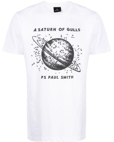 PS by Paul Smith ロゴ Tシャツ - ホワイト