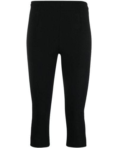 Tory Burch High-waist Cropped leggings - Black