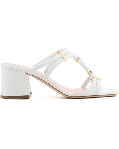 Rupert Sanderson Leren Sandalen - Wit