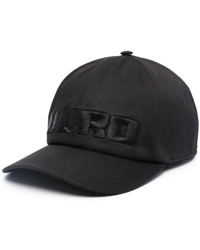 MSGM Duro-embroidered Baseball Cap - Black