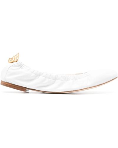 Sophia Webster Mariposa Ballerina Shoes - White