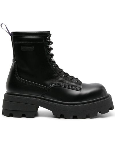 Eytys Michigan Lace-up Leather Boots - Black