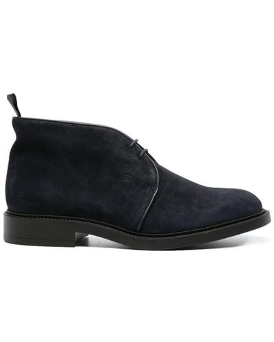 Fratelli Rossetti Lace-up Suede Ankle Boots - Black