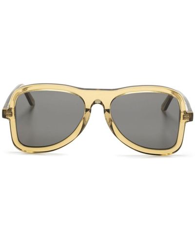 Séfr Aster Pilot-frame Sunglasses - Grey