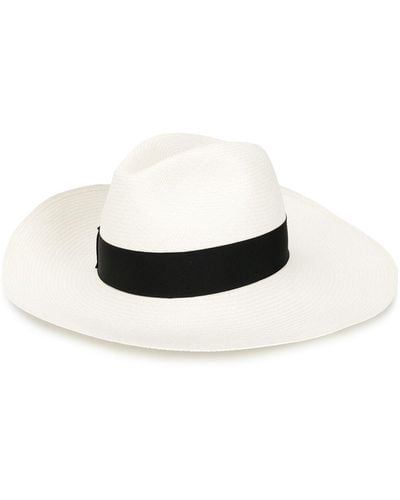 Borsalino Sophie Straw Hat - White