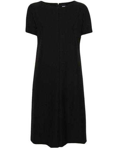 BOSS Seam-detail Dress - Black