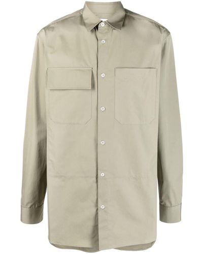 Jil Sander Button-up Overhemd - Naturel
