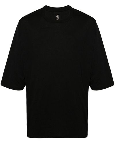 Thom Krom T-shirt à détails de coutures - Noir