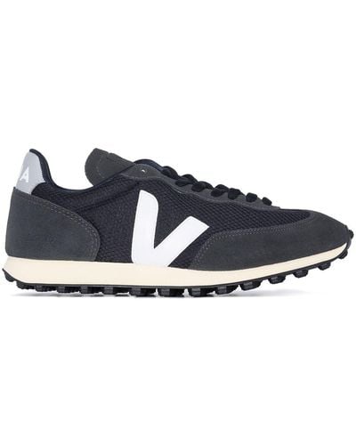Veja Rio Branco Alveomesh Black White Oxford Grey UNISEX shoes - Negro