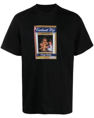 Carhartt Cheap Thrill コットン Tシャツ - ブラック
