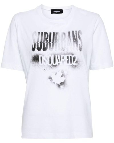 DSquared² Suburbans Tシャツ - ホワイト