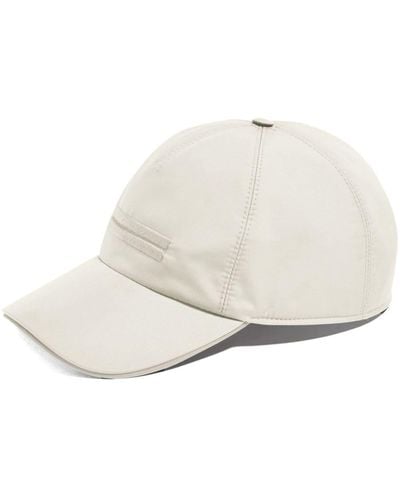 ZEGNA Embroidered baseball cap - Blanco