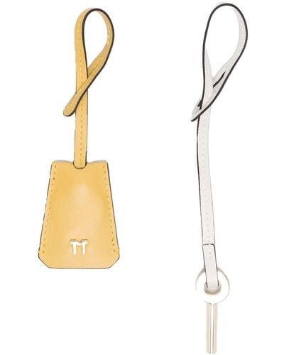 Tila March Lea Key Ring Hang Tag - Metallic