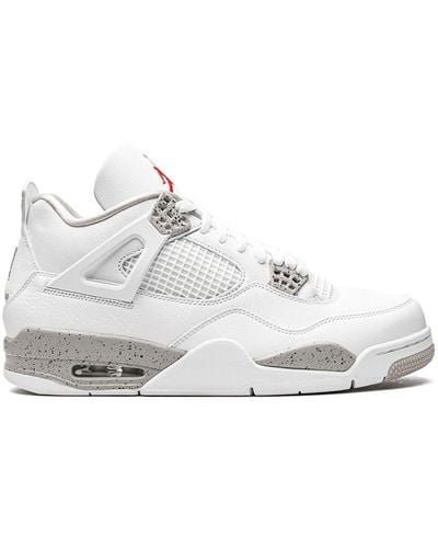 Nike "air 4 Retro ""white Oreo"" Sneakers" - Wit