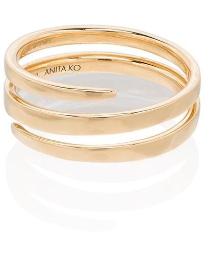 Anita Ko 18k Geelgouden Ring - Metallic
