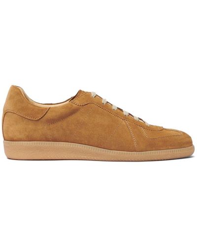 SCAROSSO Hans Suede Trainers - Brown