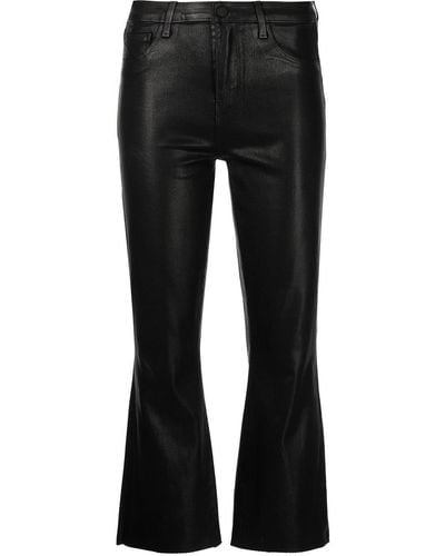 L'Agence High-rise Flared Jeans - Black