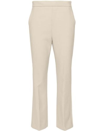 Max Mara Nepeta High-waist Tailored Trousers - Natural