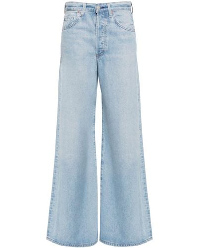 Citizens of Humanity Beverly Wide-Leg-Jeans - Blau