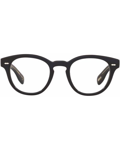 Oliver Peoples Eckige Cary Grant Brille - Braun