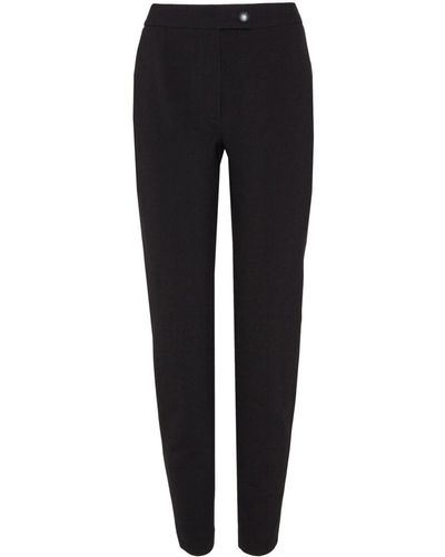 Ferragamo Slim-fit Tailored Trousers - Black