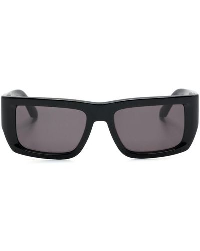 Off-White c/o Virgil Abloh Prescott Rectangle-frame Sunglasses - Grey