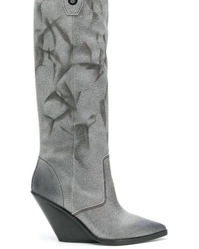 DIESEL D-west Boots - Grey