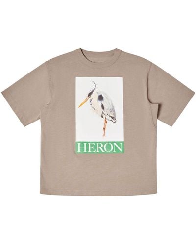 Heron Preston T-shirt Heron Bird en coton - Gris