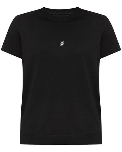 Givenchy 4g Cotton T-shirt - Black