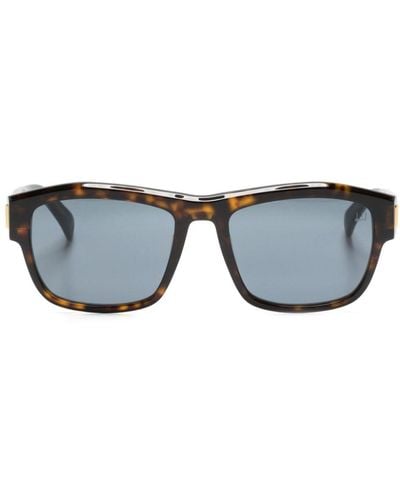 Dunhill Square-frame Sunglasses - Brown
