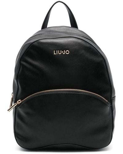 Liu Jo Logo-lettering Backpack - Black