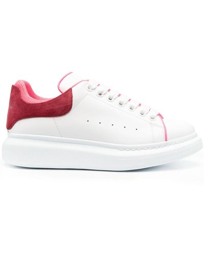 Alexander McQueen Zapatillas bajas con cordones - Blanco