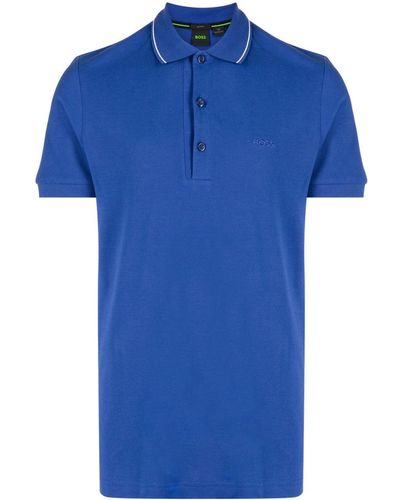 BOSS Paule ポロシャツ - ブルー