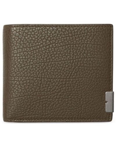 Burberry B-cut Leather Wallet - Brown