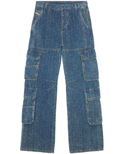 DIESEL 1996 D-Sire Straight-Leg-Jeans - Blau