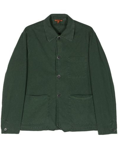 Barena Visal Cotton Shirt Jacket - Green