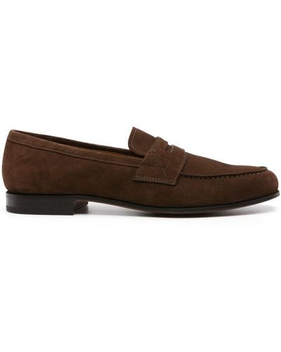 Church's Suede Penny Loafers - Brown