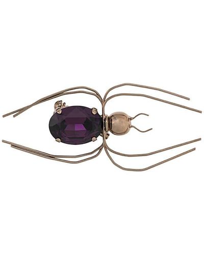 Etro Spider Brooch - Metallic