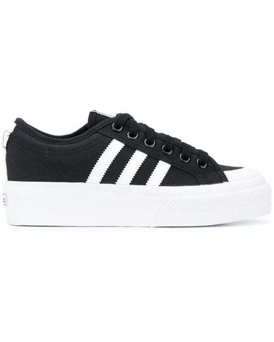 adidas Chaussure Nizza Platform - Noir