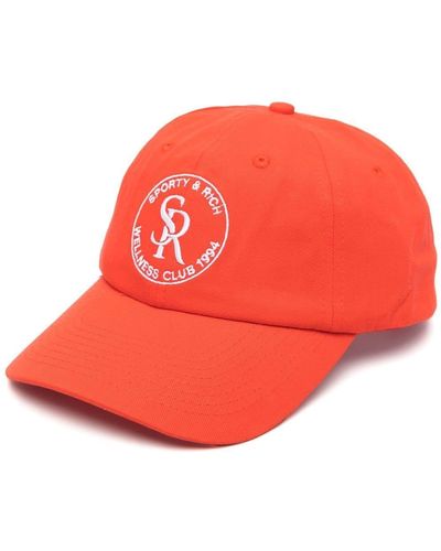 Sporty & Rich Embroidered-logo Cap