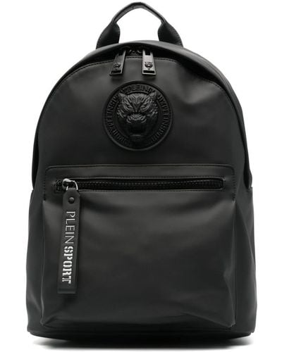 Philipp Plein Boston Logo-embossed Backpack - Black