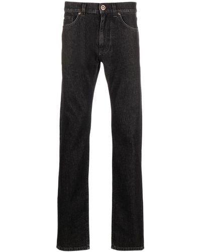 Versace Jeans Met Toelopende Pijpen - Zwart
